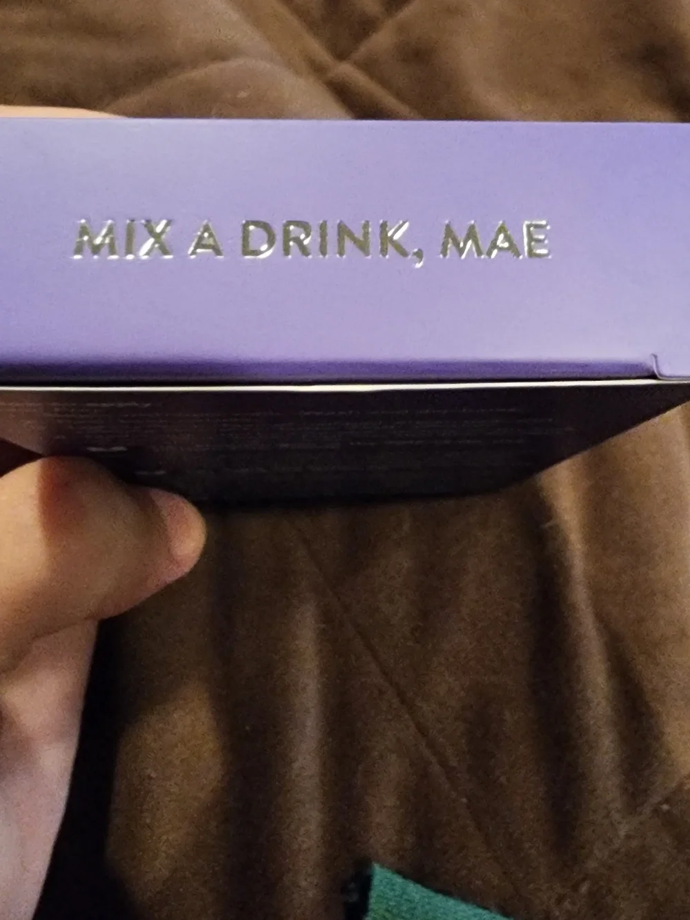 BNIB Red Aspen Mix A Drink, Mae Purple Iridescent Nail Dash Set